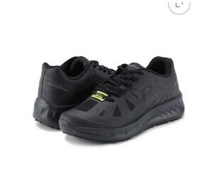 Skechers Goodyear Women's Black Lightweight Slip-Resistant Sneakers